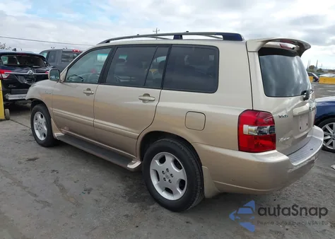 2005 Toyota Highlander Limited V6 from USA, damaged, VIN JTEEP21A450074285